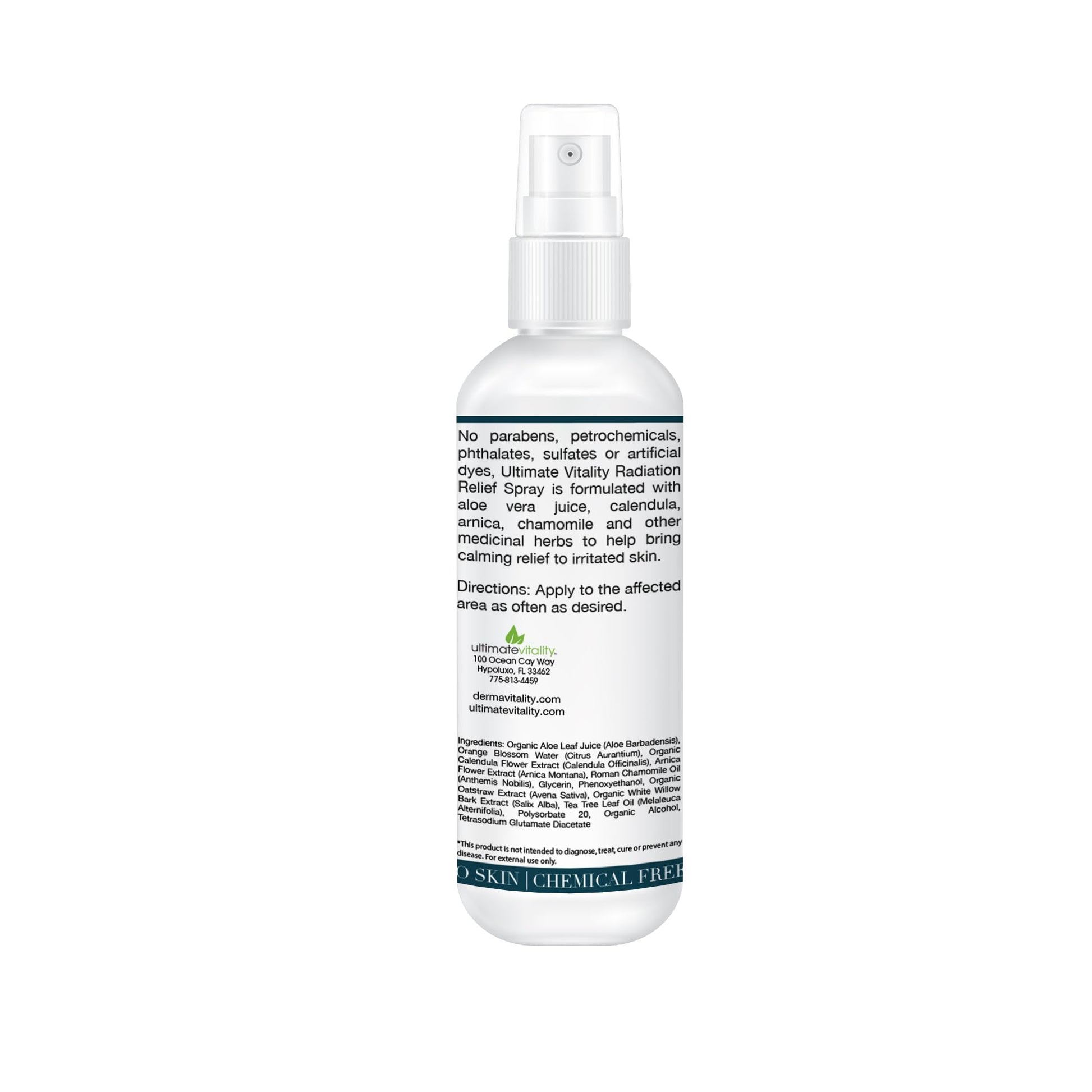 Radiation Burn Relief Spray - Calendula Spray for Radiation Treatment, Unscented, Fragrance Free, Natural Organic Plant Based Moisturizing Soothing Relief for Itchy and Sensitive Skin – 4 ounces UltimateVitality buy supplements Au