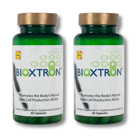 Bioxtron Natural AFA Stem Cell Supplement - Joint Support & Muscle Pain - Immune System Support - Support Energy Levels - Natural Blue Green Algae Spirulina - Pack of 2-120 Caps BioxtronAU supplements