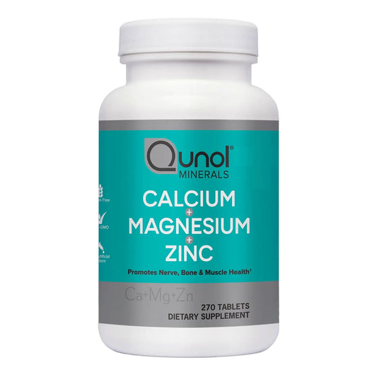 Qunol Calcium 3 in 1 Tablets with Calcium, Magnesium & Zinc for Immune Support, Bone QunolAU supplements