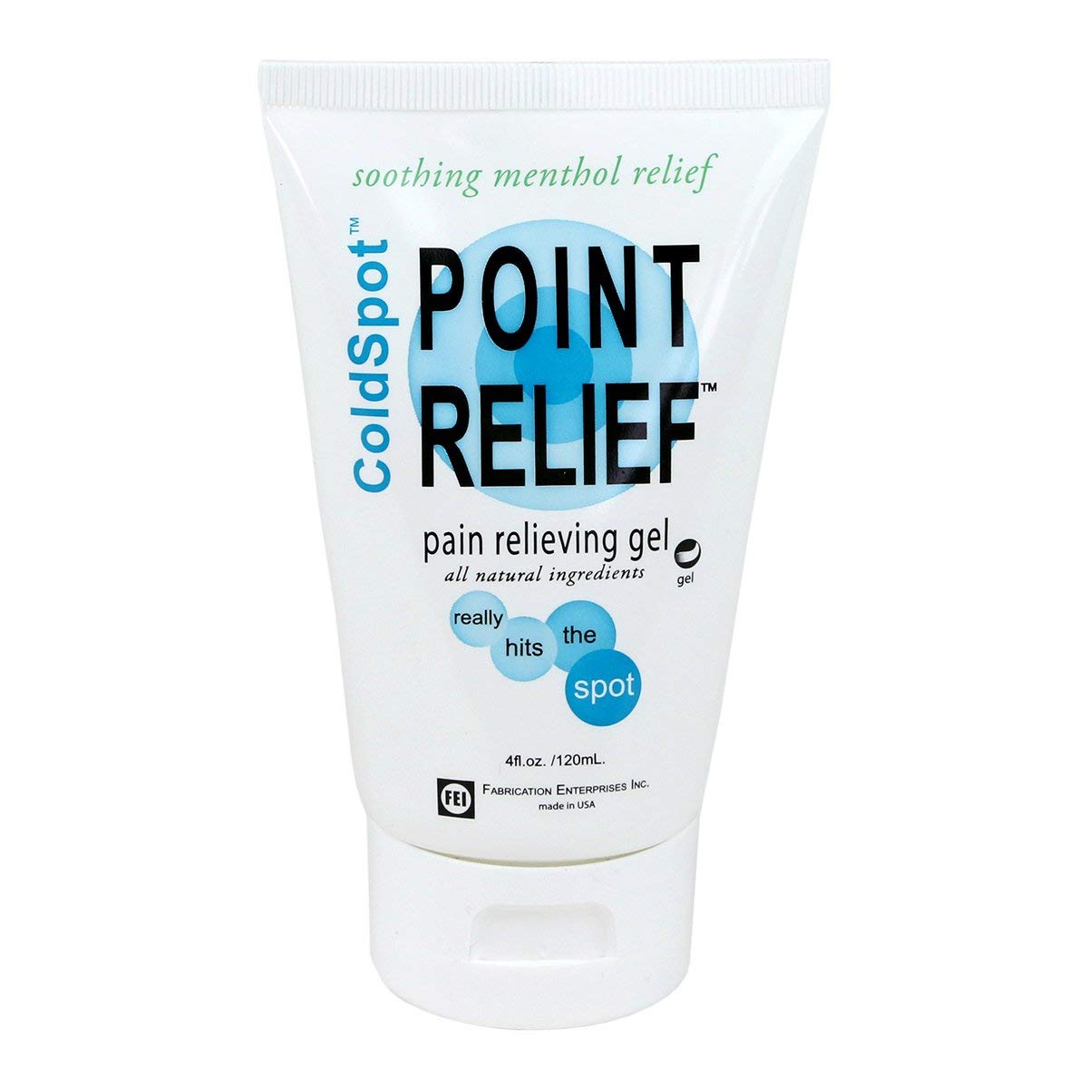 SPECIAL PACK OF 3-Point Relief© ColdSpot© Pain Relief Gel 4oz Tube BSVI Au supplements