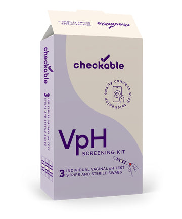 Checkable® Vaginal pH Screening Strips, Quick Results, Vaginal pH Balance Screening Strip Checkable Medical Au supplements