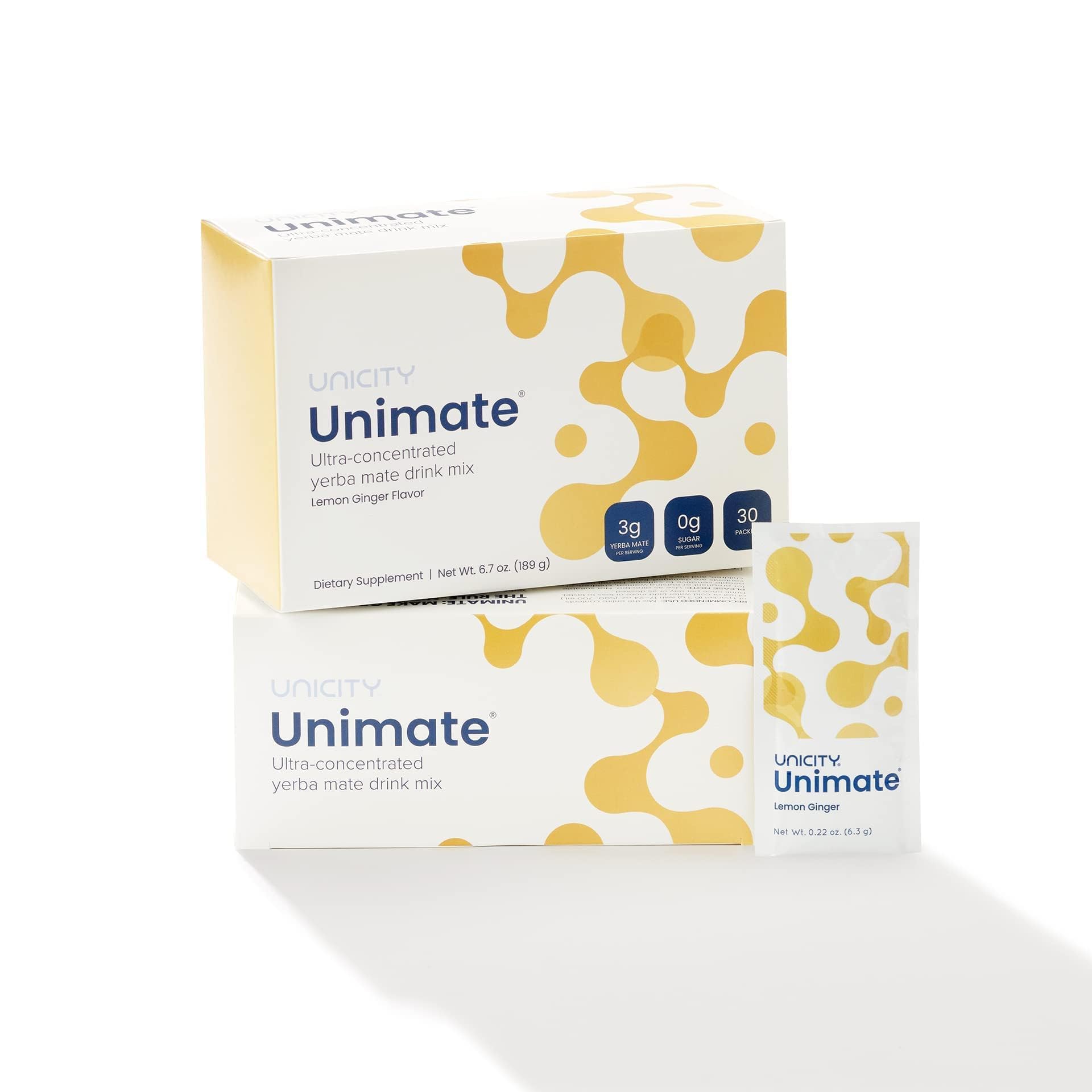 Unicity UNIMATE (Lemon Ginger, 30 Pouches) Unicity Au supplements