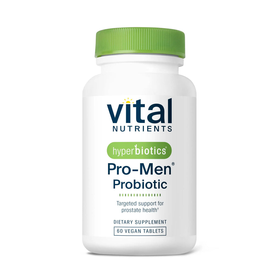 Hyperbiotics Vital Nutrients Pro Men Probiotics | Vegan Advanced Probiotics for Men | Clinically Studied for Prostate Health, Digestive Balance and Gut Health* | Gluten, Dairy, Soy Free | 60 Tablets Hyperbiotics uk supplements
