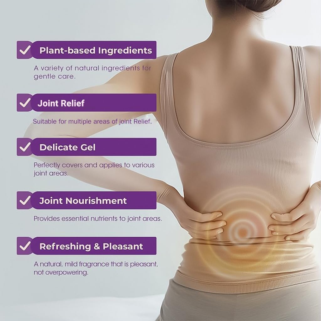 Advanced Rapid Joint Relief Gel, 2026 New Professional Relief Soothing Massage Therapy Gel, for Back, Neck, Hands, Knee (2 Pack) YOUSHEME Au supplements