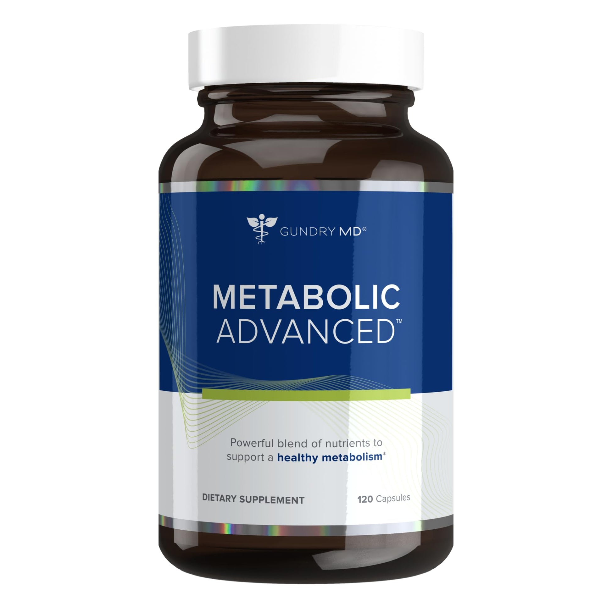Gundry MD® Metabolic Advanced Nutrient Blend with Berberine to Support Healthy Metabolism, 120 Count Gundry MD Au supplements