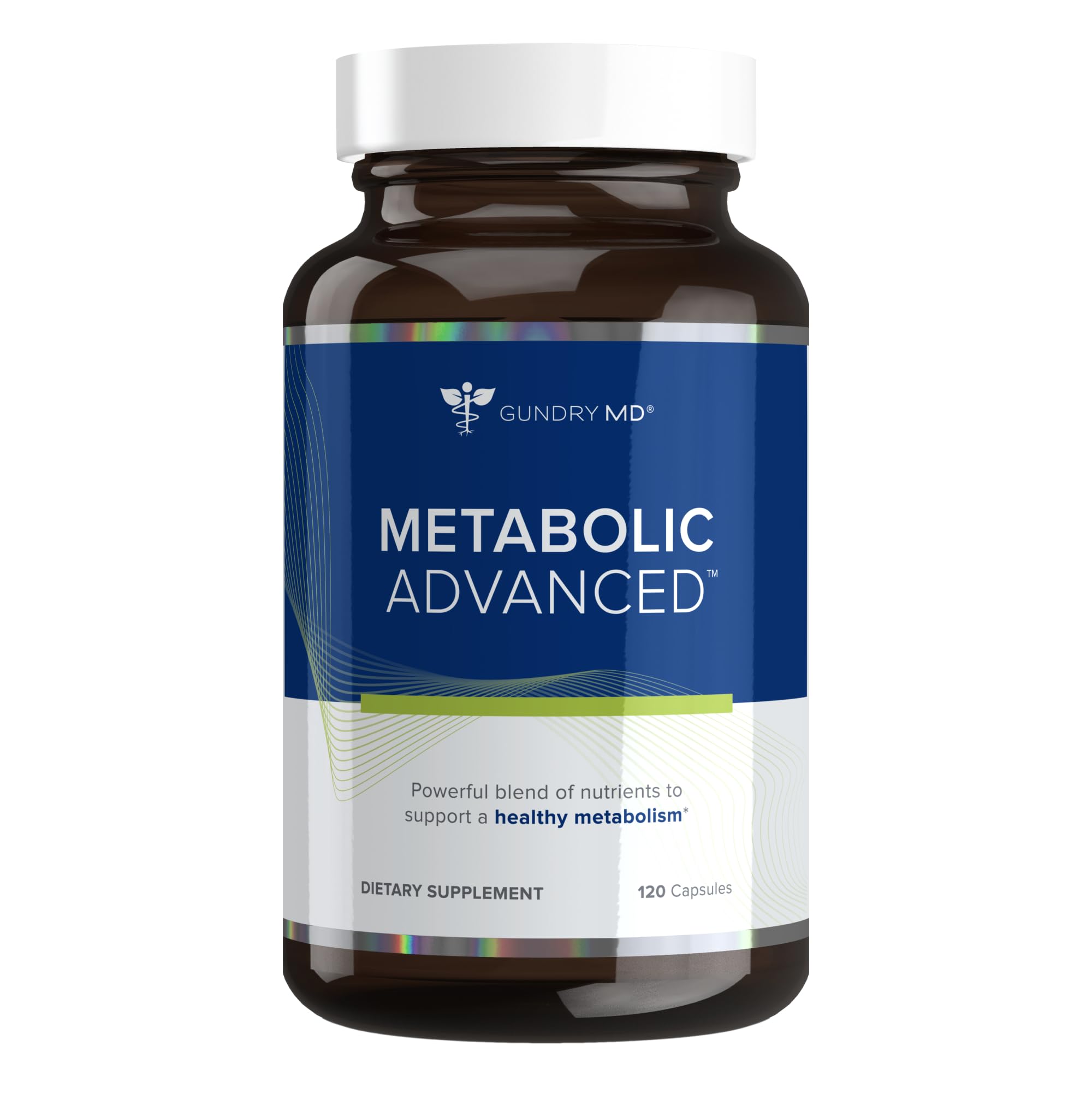 Gundry MD® Metabolic Advanced Nutrient Blend with Berberine to Support Healthy Metabolism, 120 Count Gundry MD Au supplements