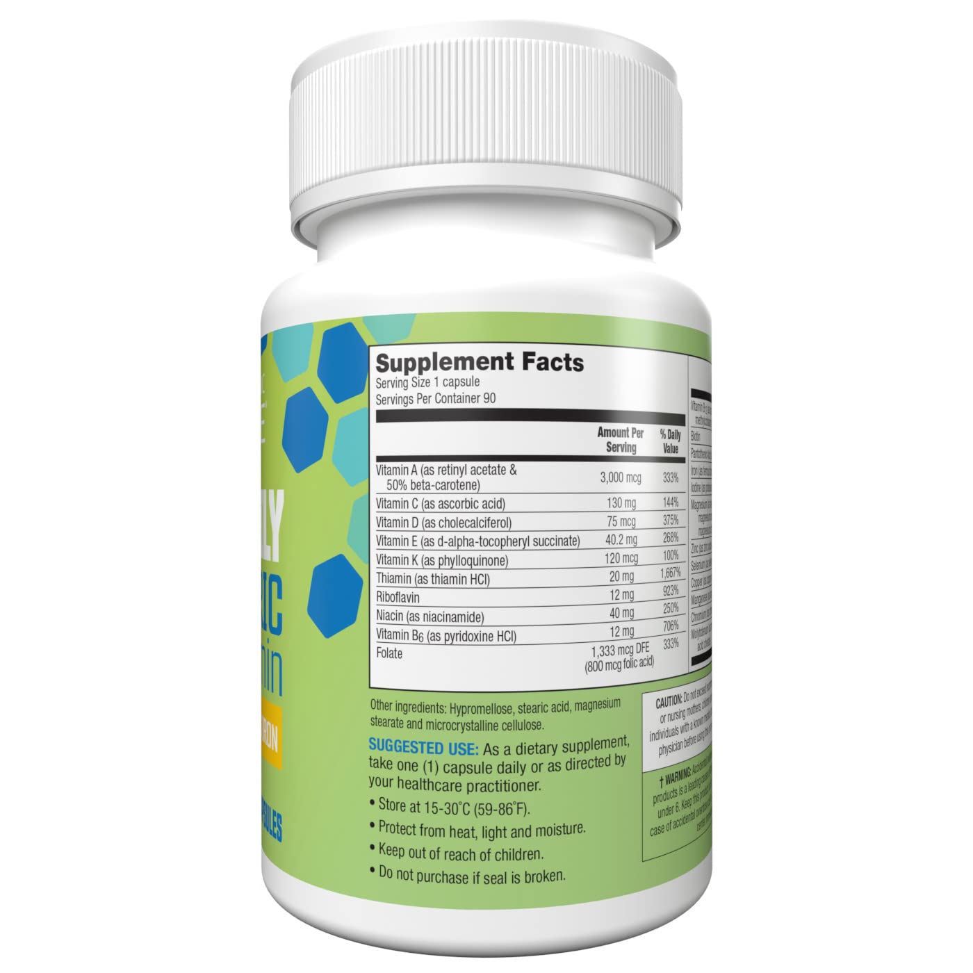 Bariatric Choice Once-Daily Bariatric Multivitamin with 45 mg of Iron | Easy to Swallow Capsule | Vitamin for Bariatric Surgery Patients | Bariatric Choice Au supplements