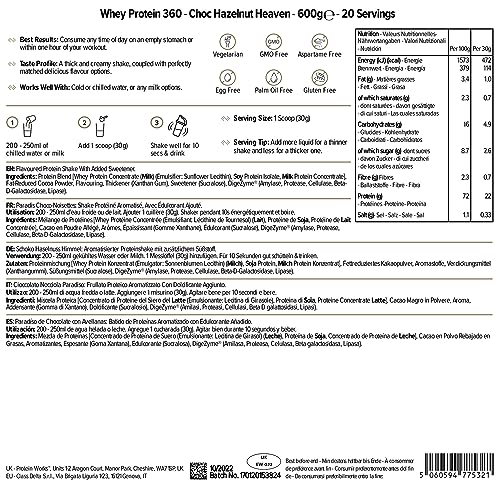 Protein Works - Whey Protein 360 | Premium Whey Shake | Whey Protein Powder Blend Protein Works Au supplements