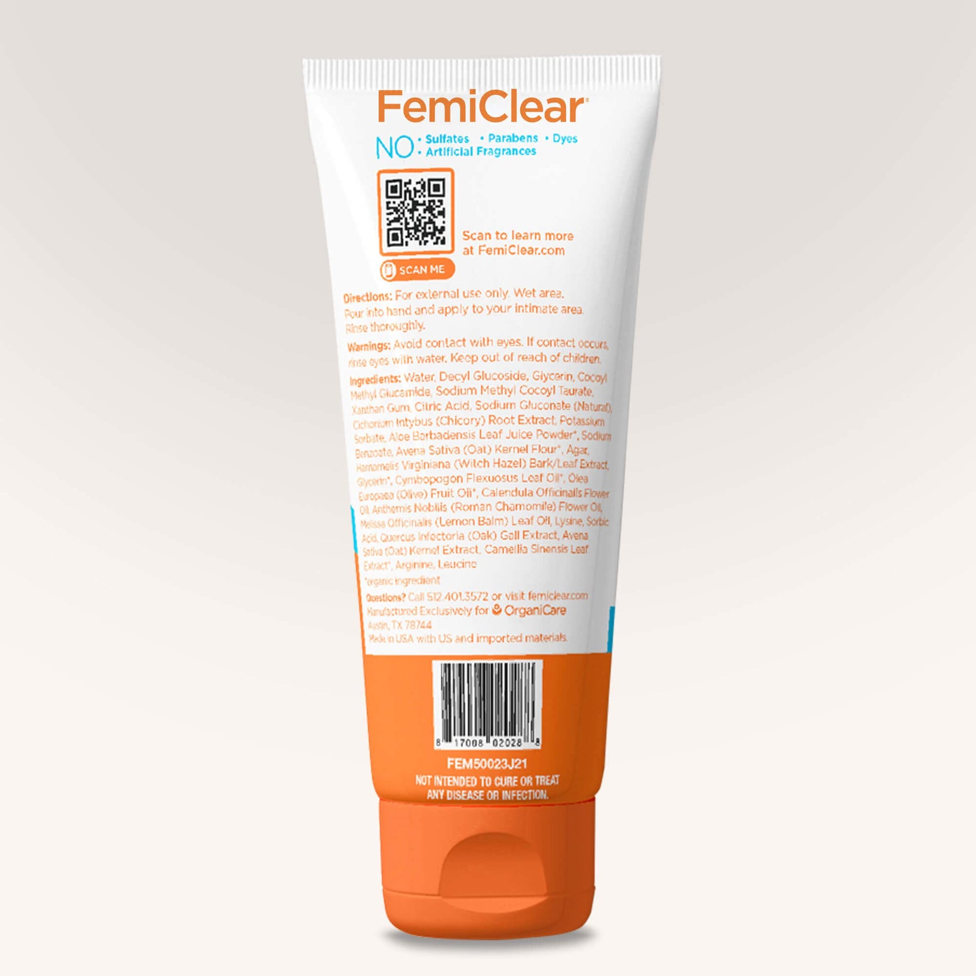 FemiClear® Restoratives Ultra-Gentle Feminine Wash, Made with Lysine & Lemon Balm, Natural Ingredients FemiClear Au supplements
