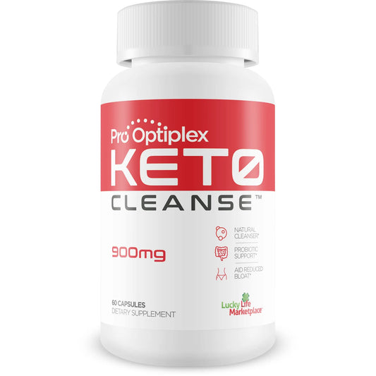 Pro Optiplex Keto Cleanse - Cleanse & Detox Naturally - Herbal Keto Cleanse with Probiotic healthsupps.co.ukAU supplements