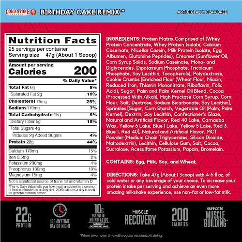 BSN Syntha-6 Whey Protein Powder, Cold Stone Creamery- Birthday Cake Remix Flavor BSN Au supplements