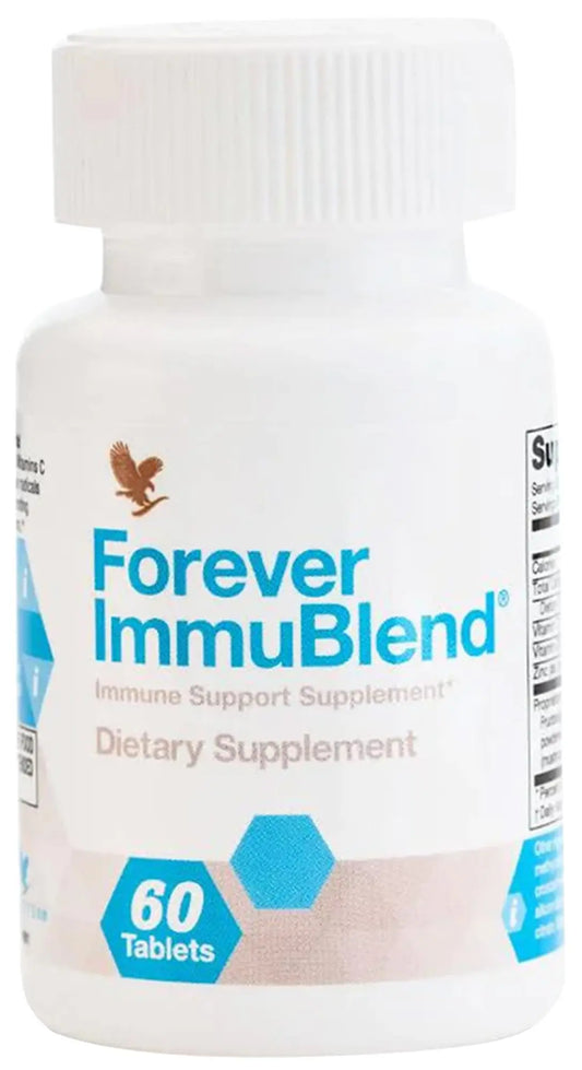 Forever Living - Forever ImmuBlend® Immune Support Supplement – Includes Botanicals, Vitamins D & C, Maitake & Shiitake Mushrooms – 60 Tablets Forever Living ProductsAU supplements