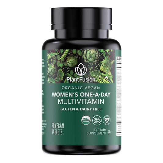 PlantFusion Organic Multivitamin for Women - One Daily Whole Food Blend Women's Multivitamin - Vegan PlantFusionAU supplements