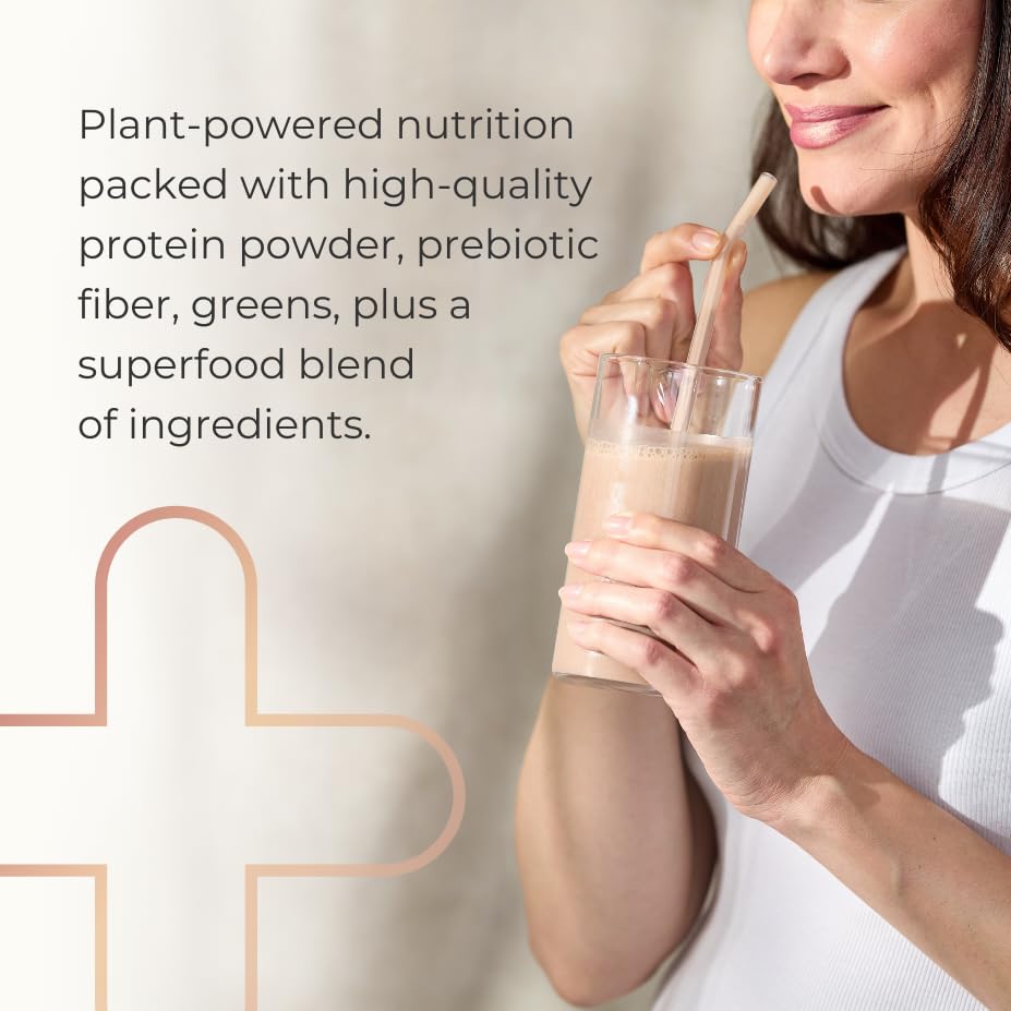 Complete by JuicePlus+ Dutch Chocolate Shakes - Plant-Based Nutrition - Whole Food Based Shake Powder with Protein, Fiber & Prebiotics - 30 Servings (2 Pouches, 15 Servings Each) Juice Plus+ Au supplements