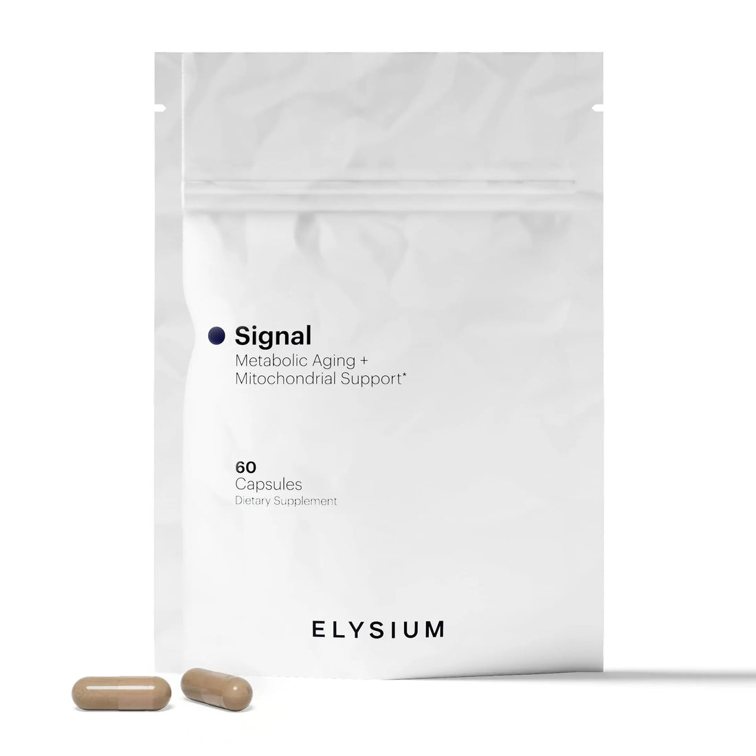 ELYSIUM Signal NMN Supplement - Clinically Proven to Support NAD+ Production, Mitochondrial Function & Metabolic Health - Nicotinamide Mononucleotide and SIRT3 Activation Complex- 30 Day Supply ELYSIUM Au supplements