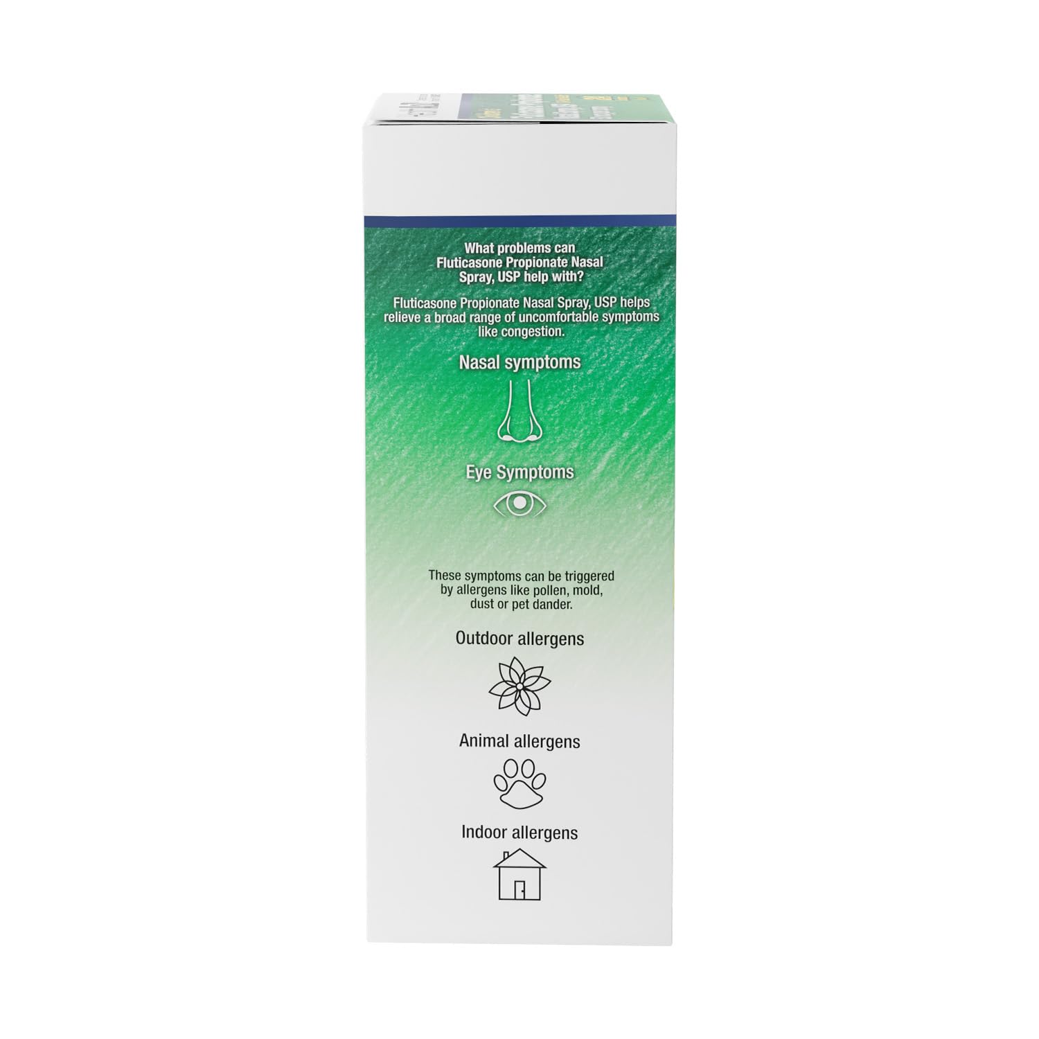 HealthA2Z® Allergy Relief, Fluticasone Propionate 50mcg, Nasal Spray, 24-Hour Allergy Relief, Nasal Decongestant, Dye Free, 72 Sprays (0.38 fl oz) HealthA2Z buy supplements Au