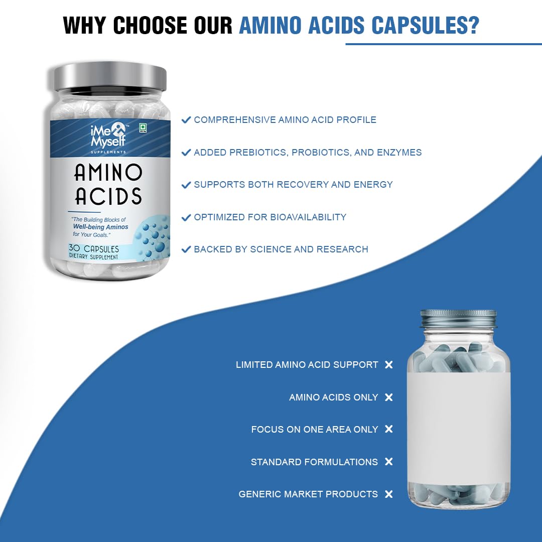 iMeMyself Amino Acid | 30 Veg Capsules iMeMyself uk supplements