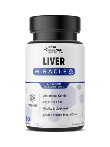 Real Science Nutrition Offers Liver Miracle, Alleviating Symptoms of Abdominal Discomfort, Boosting Energy Levels, Enhancing Mental Clarity, & Overall Vitality Real Science Nutrition Au supplements