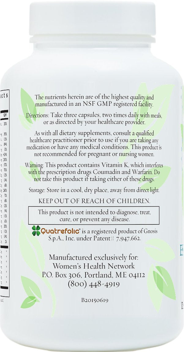 Women's Health Network Essential Nutrients – Daily Multivitamin for Energy, Healthy Aging & Immune Support, Folate as Quatrefolic®, a Patented Natural Form of 5-MTHF Women's Health Network Au supplements
