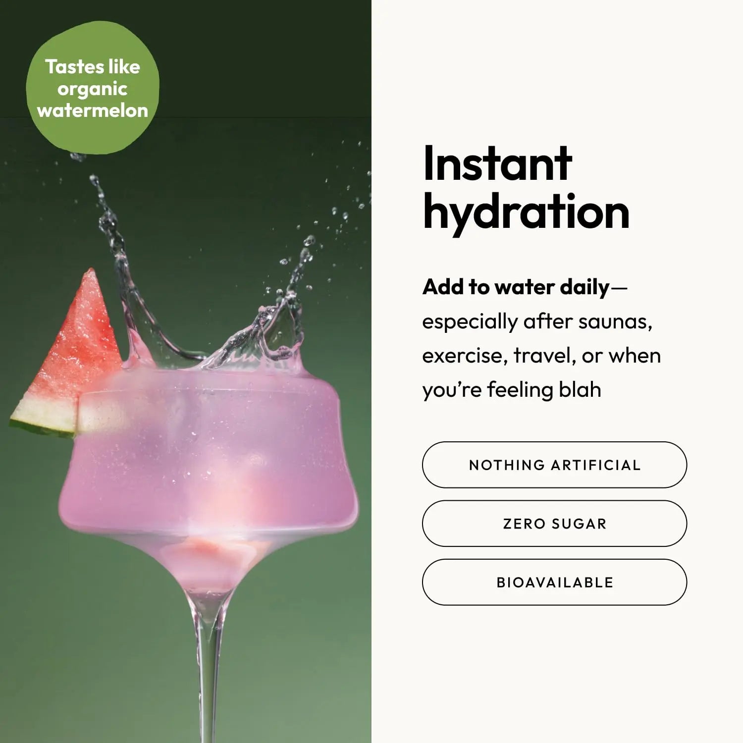 Moon Juice Mini Dew Electrolytes Powder - Sugar Free Minerals & Electrolyte Hydration Powder for Instant Hydration & Brain Support - Magnesium, Calcium, Potassium, Pink Salt, Watermelon, 30 Servings Moon Juice Au supplements