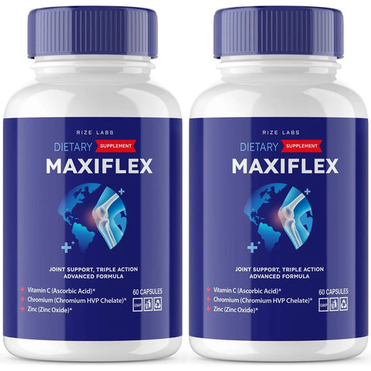 rize labs -Mexiflax All Natural Suppplement, Capsules for Joint Support, Pills for Mobility and Flexibility, Advanced Formula Supplement, Triple Action (120 Capsules) rize labsAU supplements