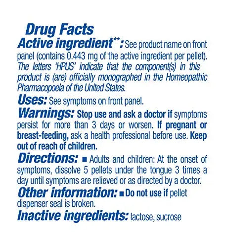 Boiron Histaminum Hydrochloricum 6C 80 Pellets Homeopathic Medicine for Allergy Relief BoironAU supplements