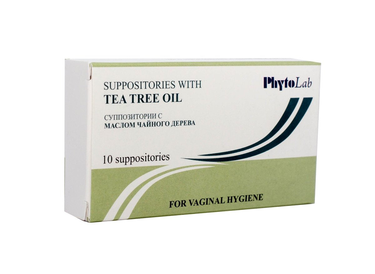 Suppositories with Tea Tree Oil (10 pcs) by PhytoLab My Store Au supplements
