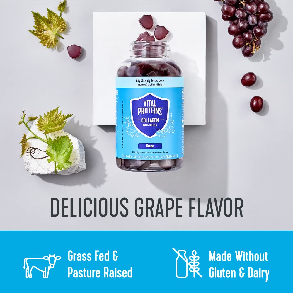 Vital Proteins Collagen Gummies, 2.5g of Clinically-Tested Collagen for Hair, Skin, Nails Vital Proteins Au supplements
