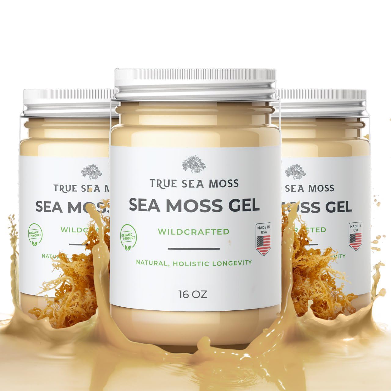 TrueSeaMoss Wildcrafted Irish Sea Moss Gel – Nutritious Raw Seamoss Rich in Minerals TrueSeaMoss Au supplements