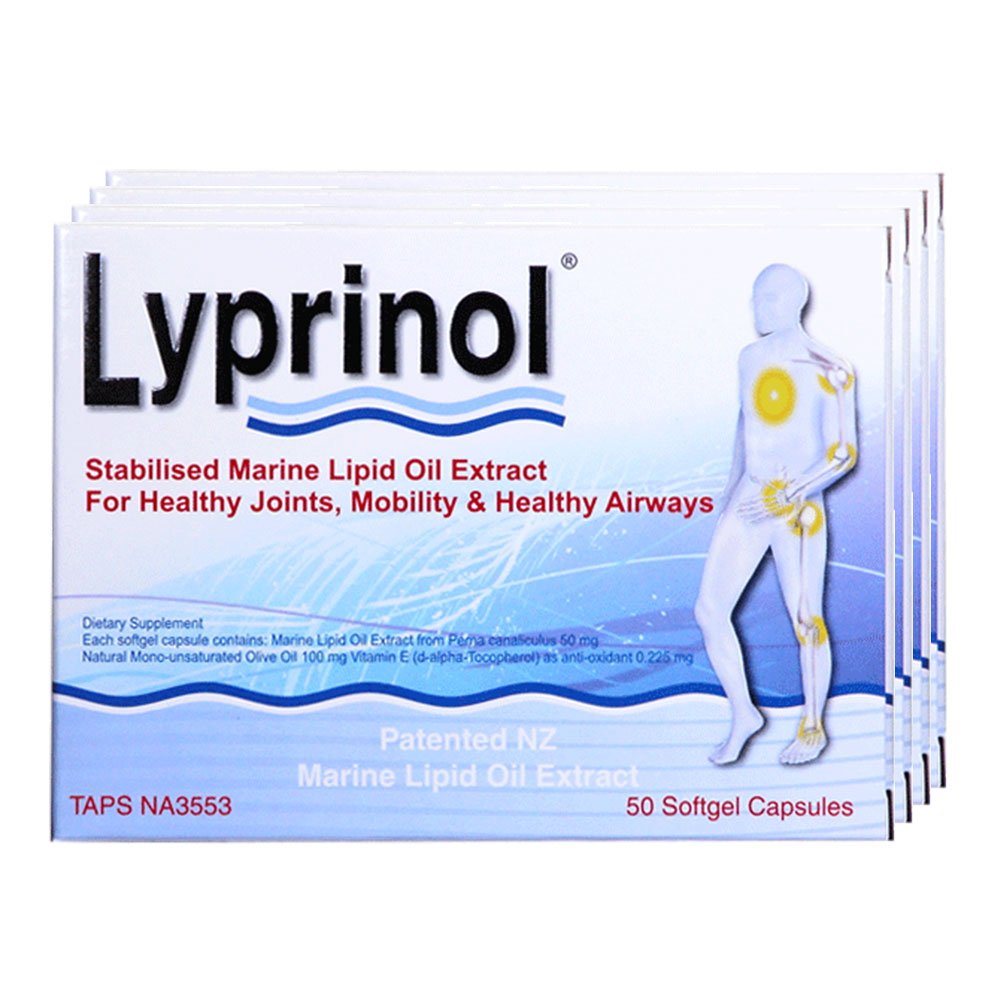 Pharma Lyprinol® Pcso-524® 200 Capsules New Zealand Green Lipped Mussel Extract Oil Joint Health Support & Mobility Lyprinol Au supplements