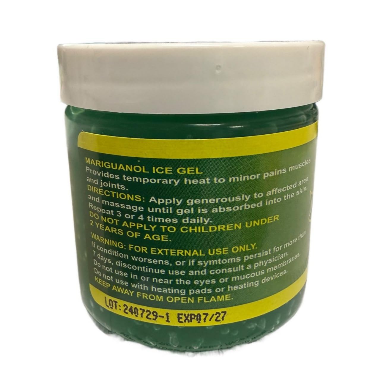 Mariguanol 9 Oz. Extra Strong Muscle Rub Gel with Hemp Oil, Menthol & Camphor – Cooling, Rapid-Absorbing Topical Gel for Active Lifestyles – Net Wt. 9 oz (255.4 g) [Pack of 2] MARIGUANOL Au supplements