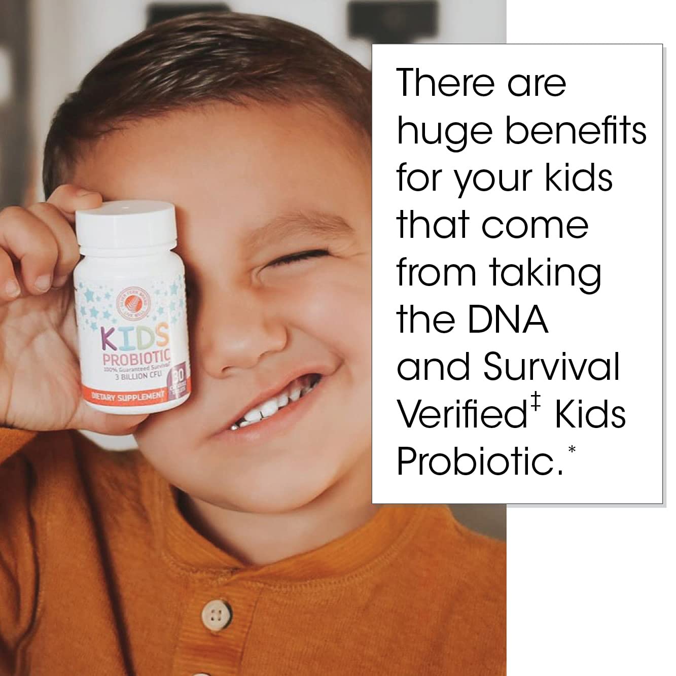 Silver Fern Brand Family Probiotics - Ultimate Adult Probiotic (1 Bottle = 60 Capsules) Plus Ultimate Children's Probiotic for Kids (1 Bottle = 30 Chewables) - Gut Health & Microbiome Support Silver Fern Au supplements