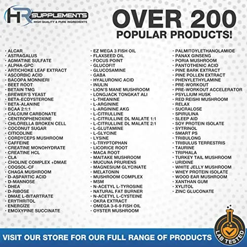 HR Supplements L-Citrulline DL-Malate 2:1 Powder, 1 Kilogram (2.2 Lbs), Unflavored Hard Rhino uk supplements