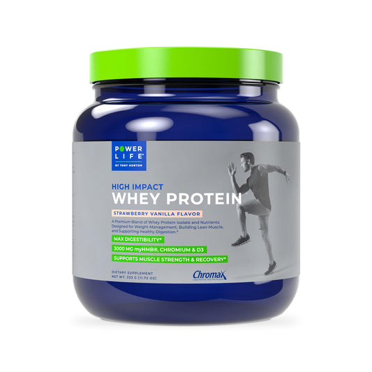 POWERLIFE Tony Horton High Impact Grass Fed Whey Protein with 3000 MG of HMB POWERLIFEAU supplements