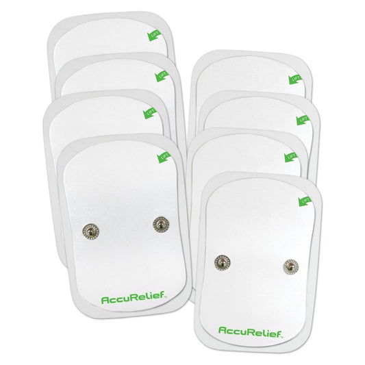 AccuRelief Wireless TENS Electrotherapy Pain Relief System Supply Kit (Packaging May Vary), Works with AccuRelief Wireless Remote Control TENS Device (ACRL-9000), 2 Pair (Pack of 1) AccuReliefAU supplements