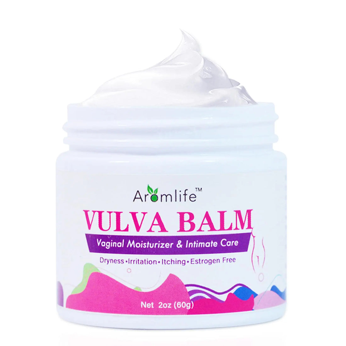 Aromlife Vulva Moisture Balm Cream, for Female Dryness Cure and Support Itching Irritation, Aromlife uk supplements