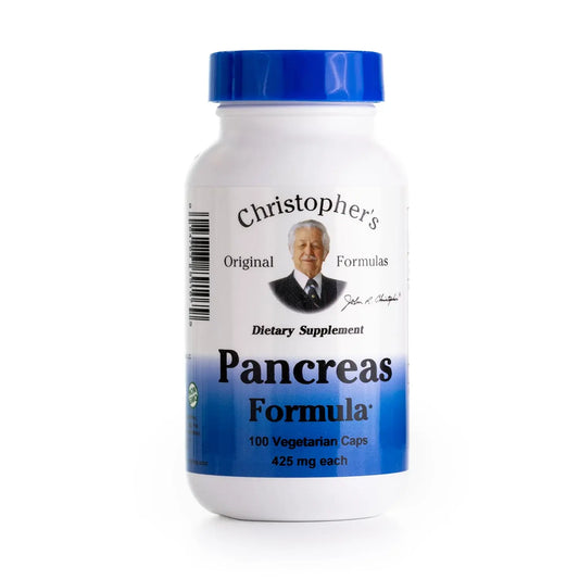 Christopher's Original Formulas Pancreas Formula - Pancreas Cleanse Detox & Repair - Probiotics for Digestive Health Christopher's Original FormulasAU supplements