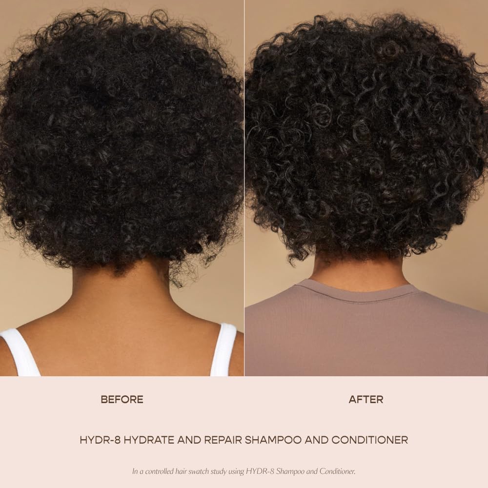 VEGAMOUR HYDR-8 Hydrate and Repair Shampoo and Conditioner Kit | Cleanses and Strengthens Dry, Damaged Hair with Amino Acids and Karmatin™ | Clean, Vegan, Cruelty-Free, Clinically Proven, Color Safe VEGAMOUR Au supplements