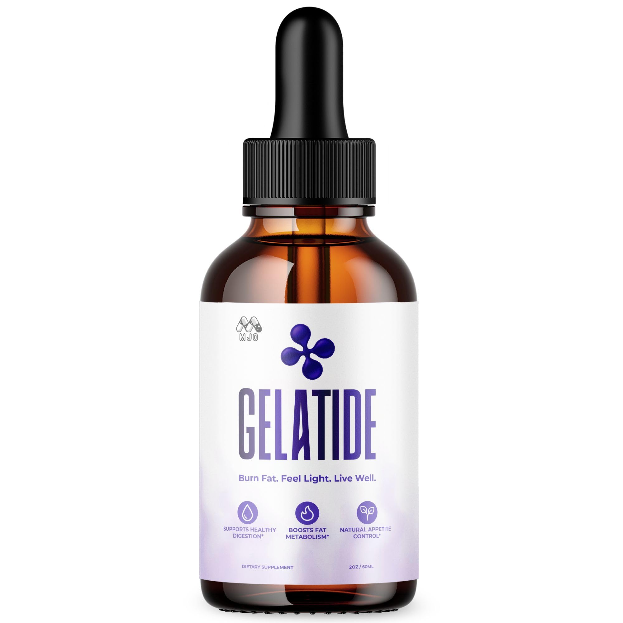 Gelatide Drops, Official Gelatide Health Support Formula with All Natural Ingredients, Advanced Active Lifestyle Support Supplement Maximum Strength Vitamin Formula for Women and Men (30 Servings) MJO Au supplements