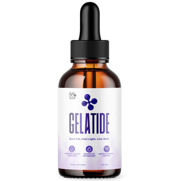 Gelatide Drops, Official Gelatide Health Support Formula with All Natural Ingredients, Advanced Active Lifestyle Support Supplement Maximum Strength Vitamin Formula for Women and Men (30 Servings) MJO Au supplements