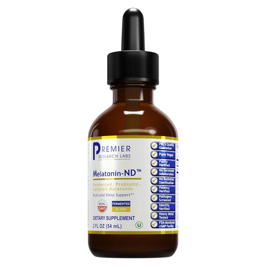 Premier Research Labs Melatonin-ND - Melatonin Liquid, Liquid Melatonin for Adults, Sublingual Melatonin Drops, Made with Organic Ingredients, Vegan Friendly - 2 Fl Oz (54 Servings) Premier Research LabsAU supplements