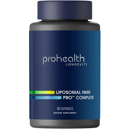 ProHealth Longevity Liposomal NMN Pro Complete™ (90 Capsules) - Liposomal Uthever® NMN, Trans-Resveratrol, TMG ProHealthAU supplements