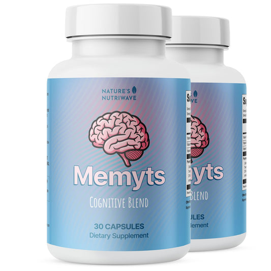 Nature’s NutriWave Memyts – Natural Daily Supplement with B Vitamins and Herbal Extracts | Non-GMO | Made in USA | 100% Natural, 30 Capsules, 2-Month Supply Nature’s NutriWaveAu supplements