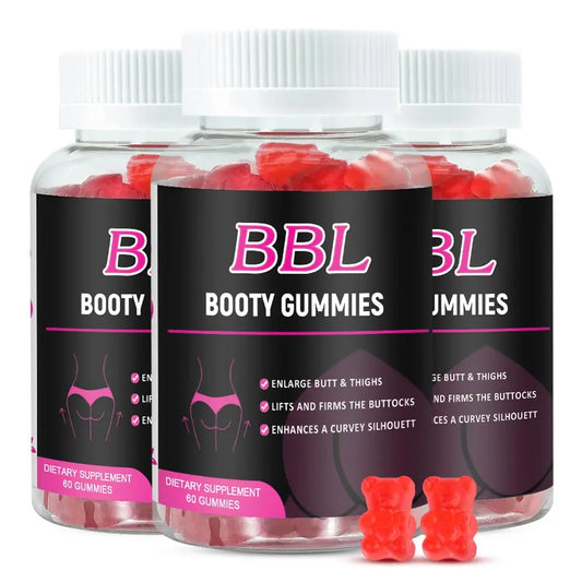 Aromlife BBL Gummies for Women, Pack of 3, Bear Shape Booty Gummies with Herbal Ingredients, BBL Vitamin Gummy with Fenugreek, Asian Ginseng, Motherwort, Saw Palmetto, Anise Seed & Vitamin C AromlifeAu supplements
