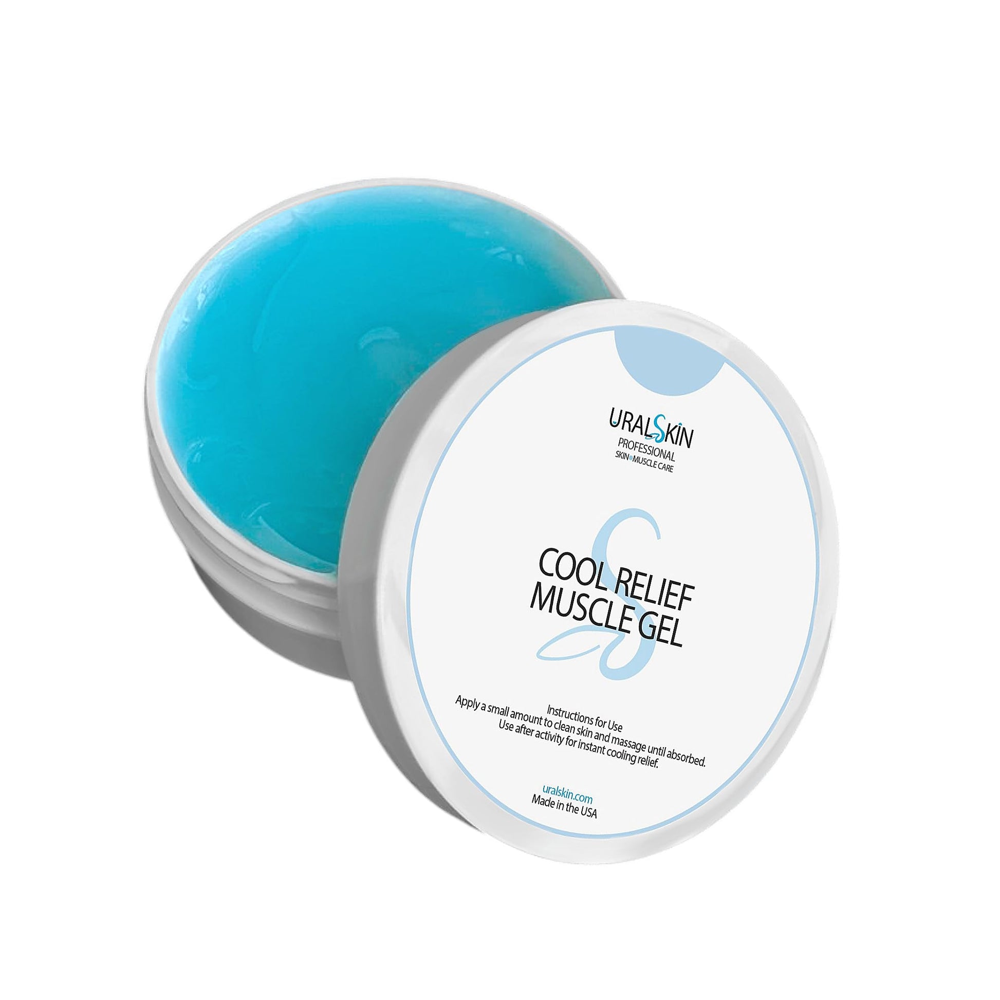 URALSKIN Cooling Muscle Gel – Fast-Drying, Non-Greasy Gel for Body, 4 oz (113 g) UralSkin Au supplements