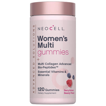 NeoCell Women's Multi Gummy with Collagen | 120 Gummies | Essential Vitamins & Minerals | Berry Flavor Supplement NeoCell Au supplements