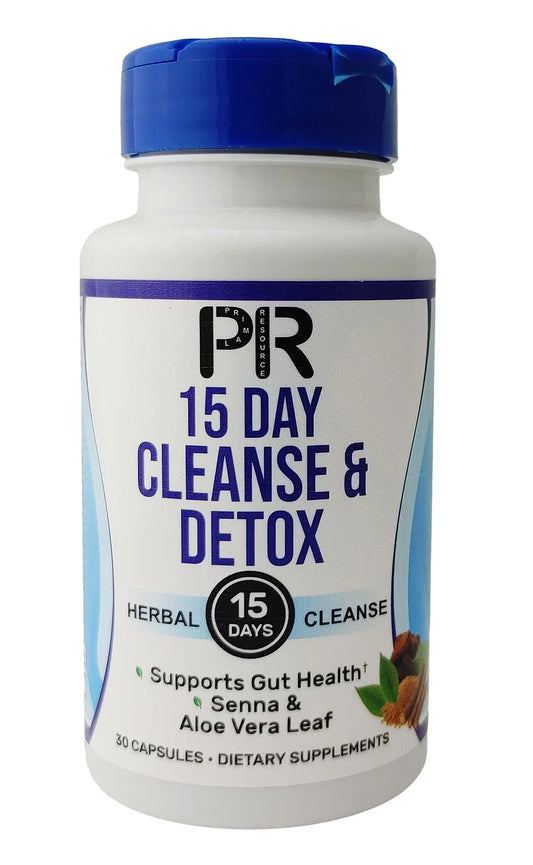 PRIMAL RESOURCE 15 Day Cleanse & Detox – Supports Digestive Health, Regularity & Gut Cleanse –Herbal with Probiotics PRIMAL RESOURCEAu supplements