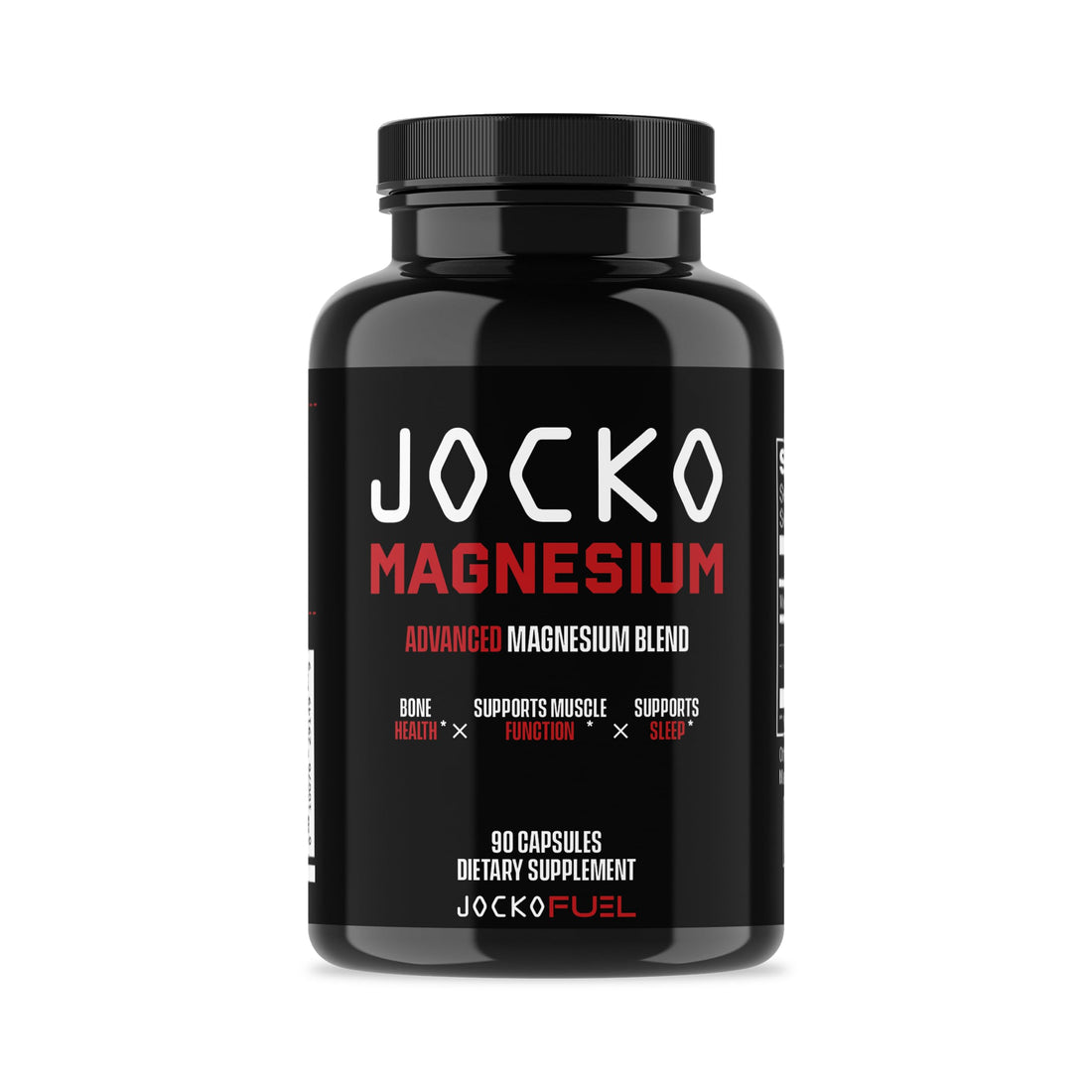 Jocko Fuel Magnesium Complex Supplement - Magnesium Glycinate, Citrate, & Taurate Capsules Dietary Supplement for Muscle Recovery & Relaxation, Heart, Nerve, Bone Support, & Sleep 30-Day Supply Jocko Fuel uk supplements
