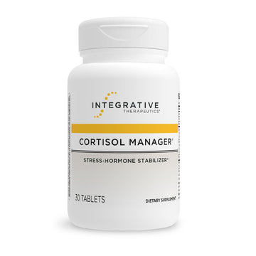 Integrative Therapeutics Cortisol Manager - Balance Cortisol & Support Relaxation for Restful Sleep* - Includes Ashwagandha & L-Theanine for Confidence with Less Stress* - 30 Tablets (15 Servings) Integrative Therapeutics Au supplements