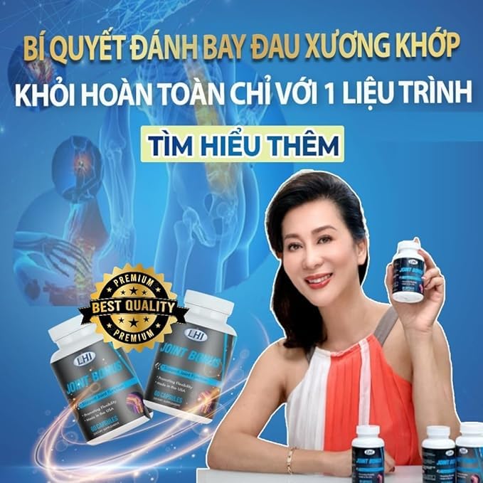 Joint Bonus Hỗ Trợ Xương Khớp (100% Authentic, Sản Phẩm Chính Hãng Tại USA) Generic Au supplements